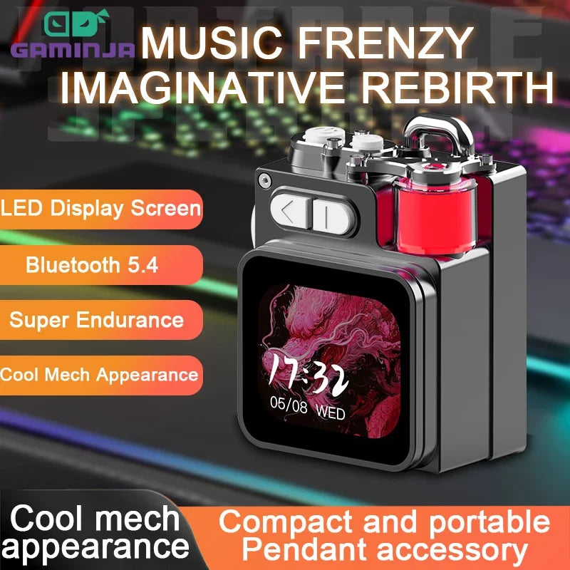 Bluetooth Speaker with LED & RGB Bass
